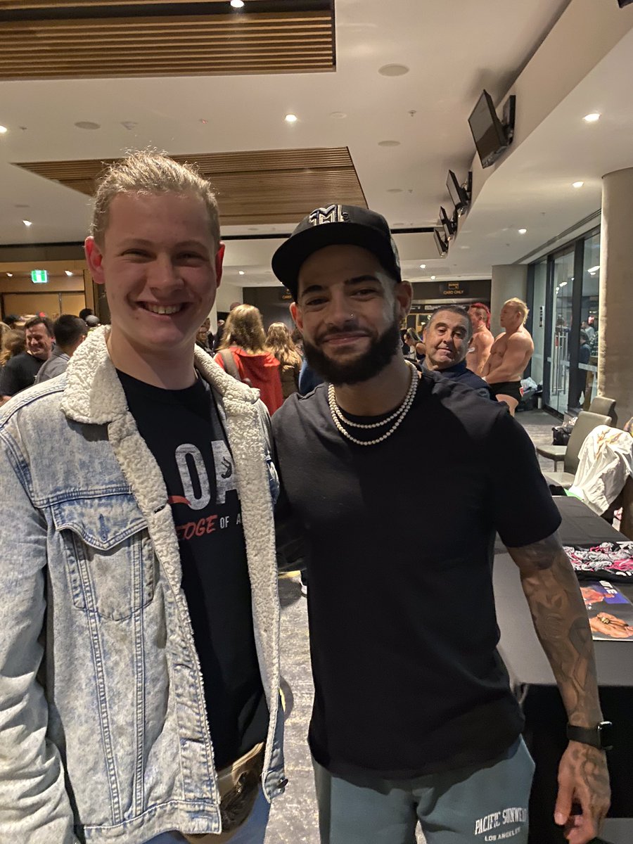 KarenPudney's tweet photo. @TheTreyMiguel Hi Trey, just wondering if you are coming to Australia next week with Impact?

Let us know so we can get you some Tim tams https://t.co/15wDPFT0wF