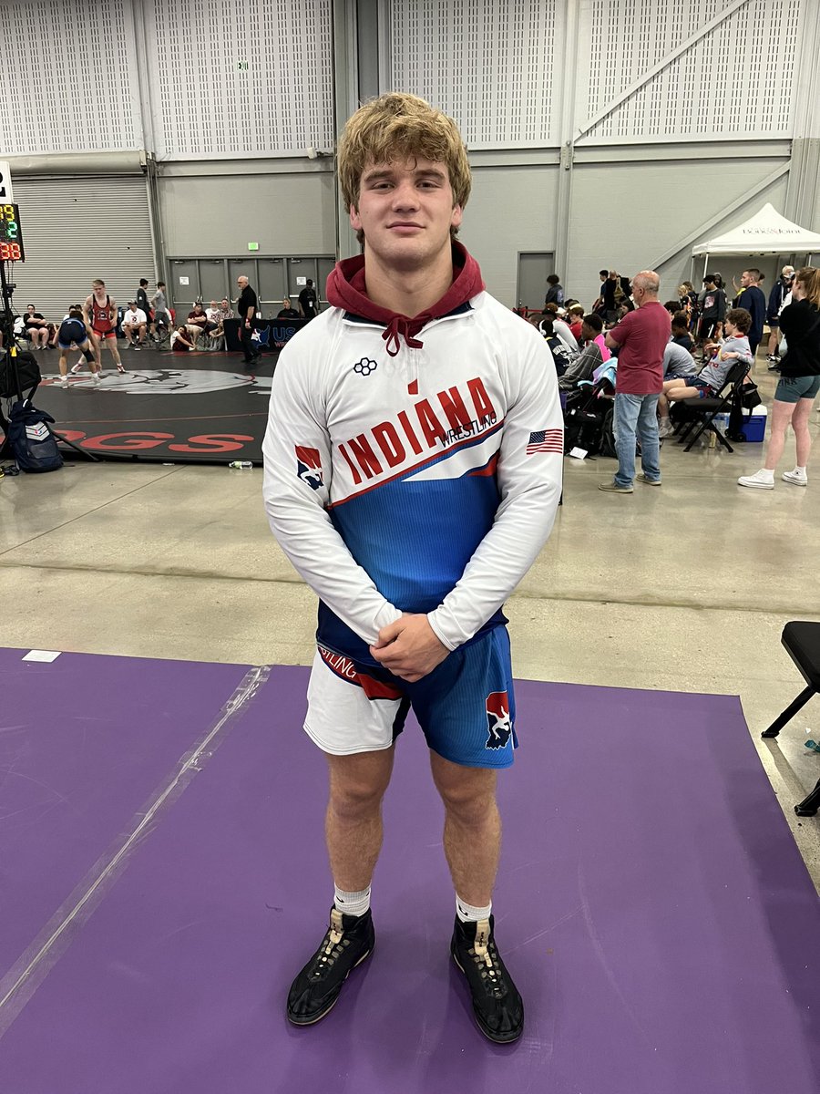 Congratulations Chase Leech!  Undefeated record in both Freestyle &amp; Greco at USAW Junior National Duals.