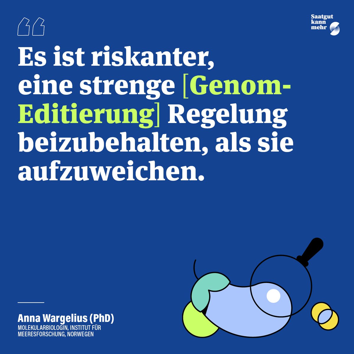 Der 🇳🇴 norwegische Gentechnikausschuss fordert eine neue Regelung für Gen-Editing Technologien. Geleitet von Molekularbiologin @AWargelius, vertritt der Ausschuss, dass die #NGT wichtig sind für Lebensmittelproduktion, #Klimawandel & Gesundheit: geneticliteracyproject.org/2023/06/13/mor…