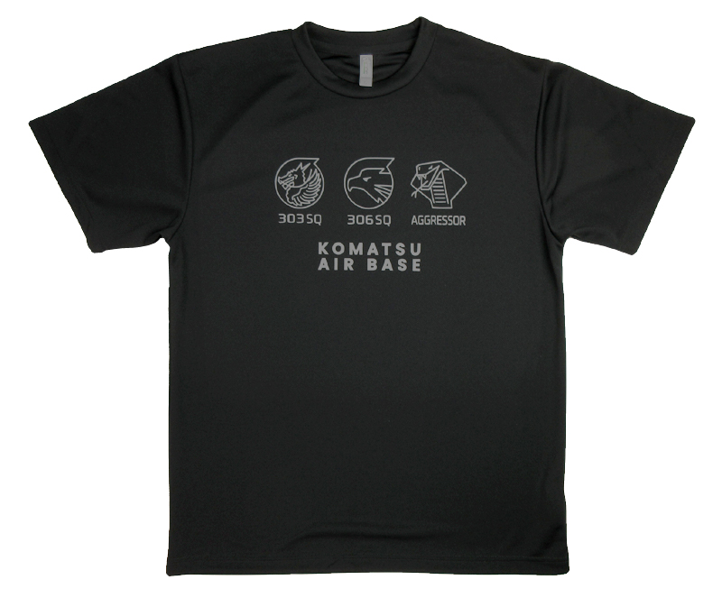nhouse_jp's tweet photo. 【KOMATSU AIR BASE Tシャツ】をネットショップにて販売中です。

小松基地のF-15部隊のマークをシンプルなラインでプリントしました。

シャツの生地素材はドライ/綿からお選びいただけます。サイズはXS~3L。価格は税・送料込みで 2,300円です。 https://t.co/tJw8qStppZ