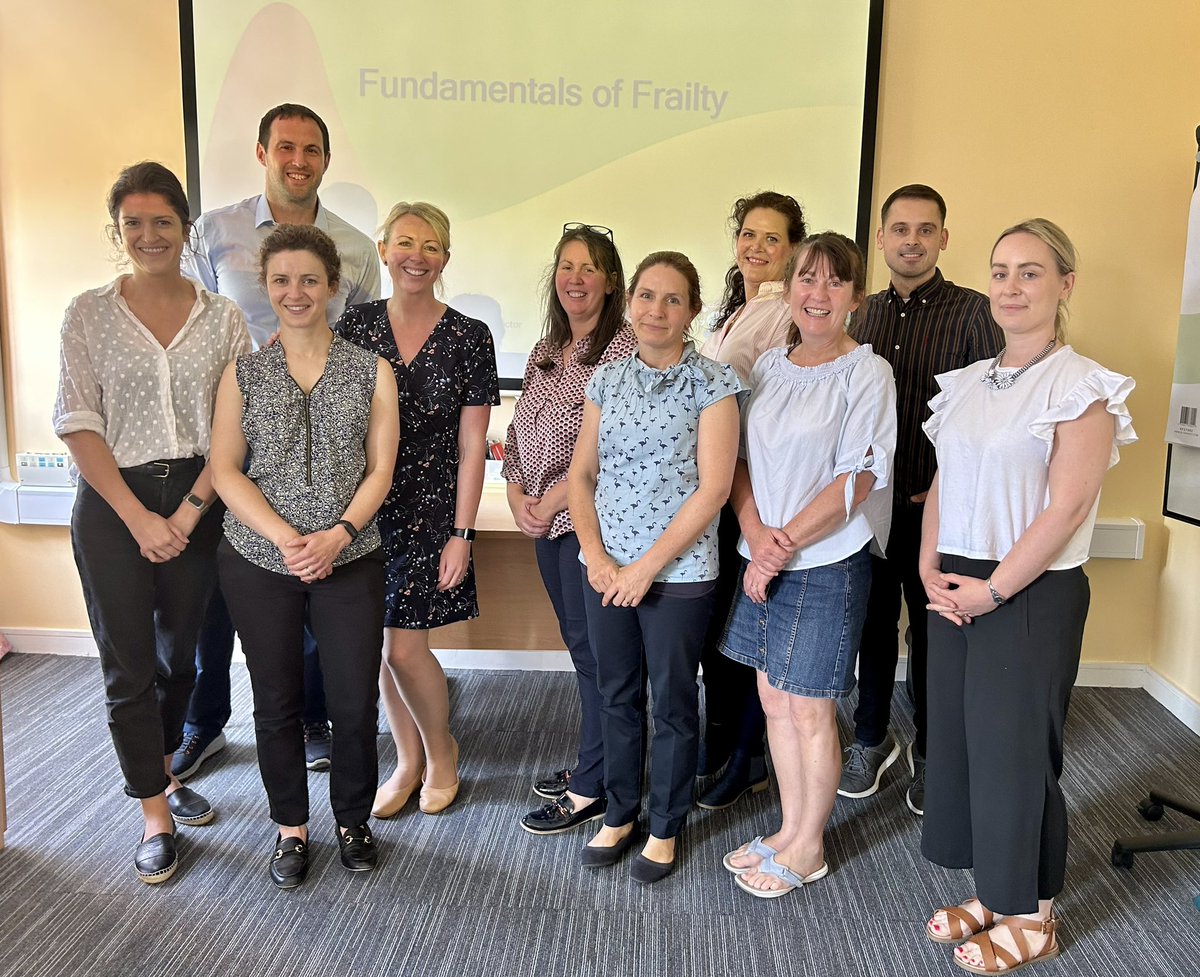 Launching the first of many NFEP in Dublin North today #frailtyRecognitionIdentification #interdisciplinaryLearning #HealthyAging #AgingInPlace  @deirdrelanglang @FITTBeaumont @HSECHODNCC @ProfOrtuno @PathfinderACP @ReginaLafferty4 @peterphysio15 @vondizzle1 @steyn_carol