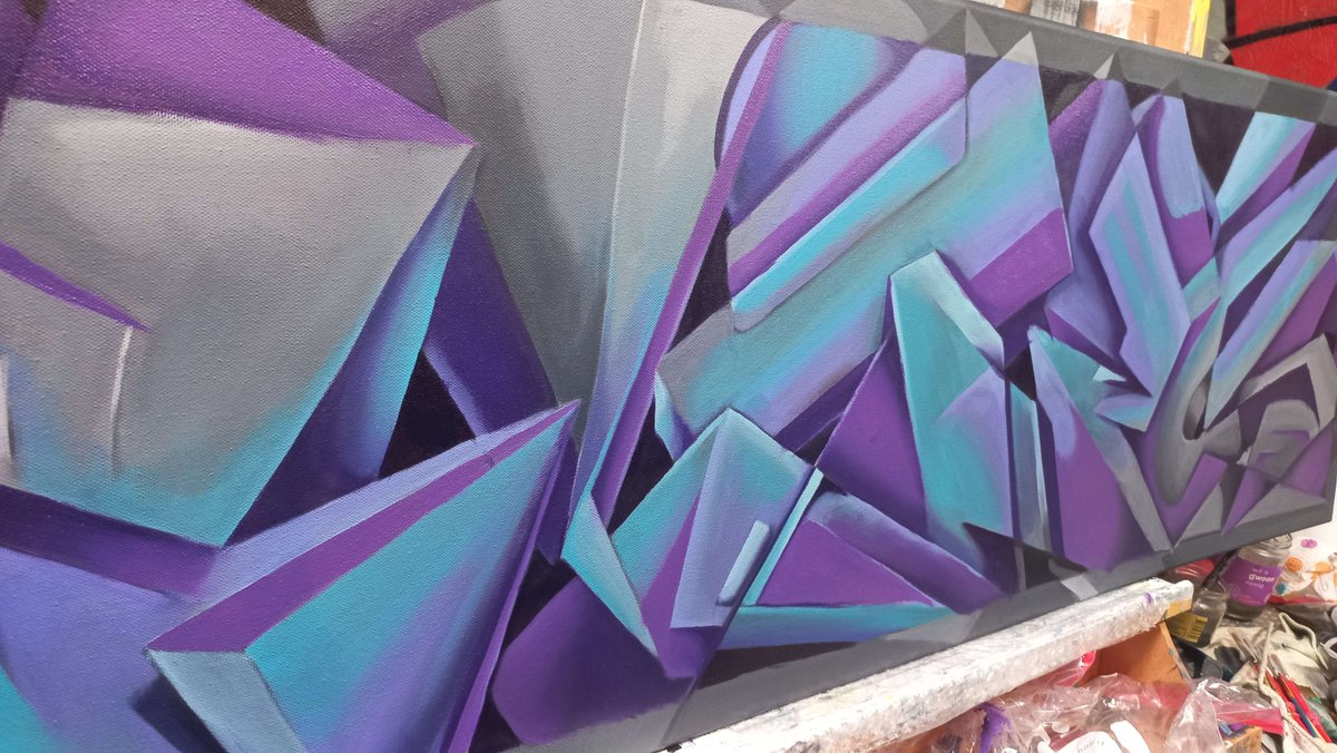 Blipartist's tweet photo. π₯π‘π°οΈπLIVE! Sending out from the BlipStudio worldwide painting graffiti at --> https://t.co/lO5CxMHSwA Come hang out! #graffiti #live #creative #kick #kickstreaming #blipsqueek #oilpaint #cubism #ama https://t.co/wRsRev0ZOb