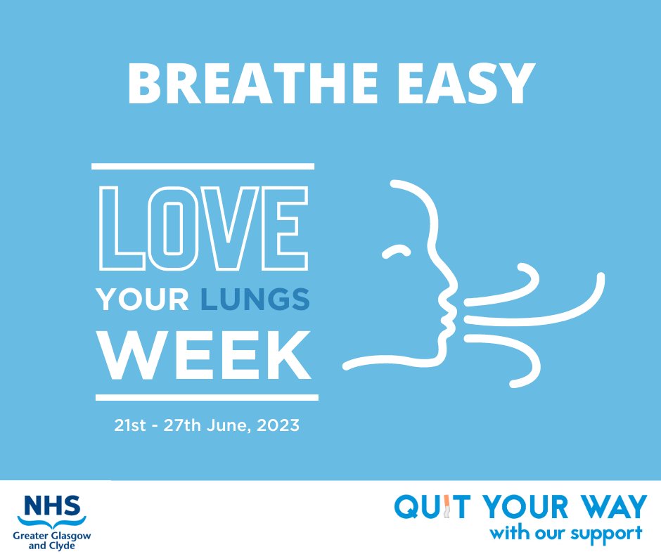 Today’s focus for #LoveYourLungs week is breathing 🌬️ There are a number of breathing exercises you can do that help keep your lungs healthy. Click here for tips to improve your breathing ➡ bit.ly/3JkCXwd