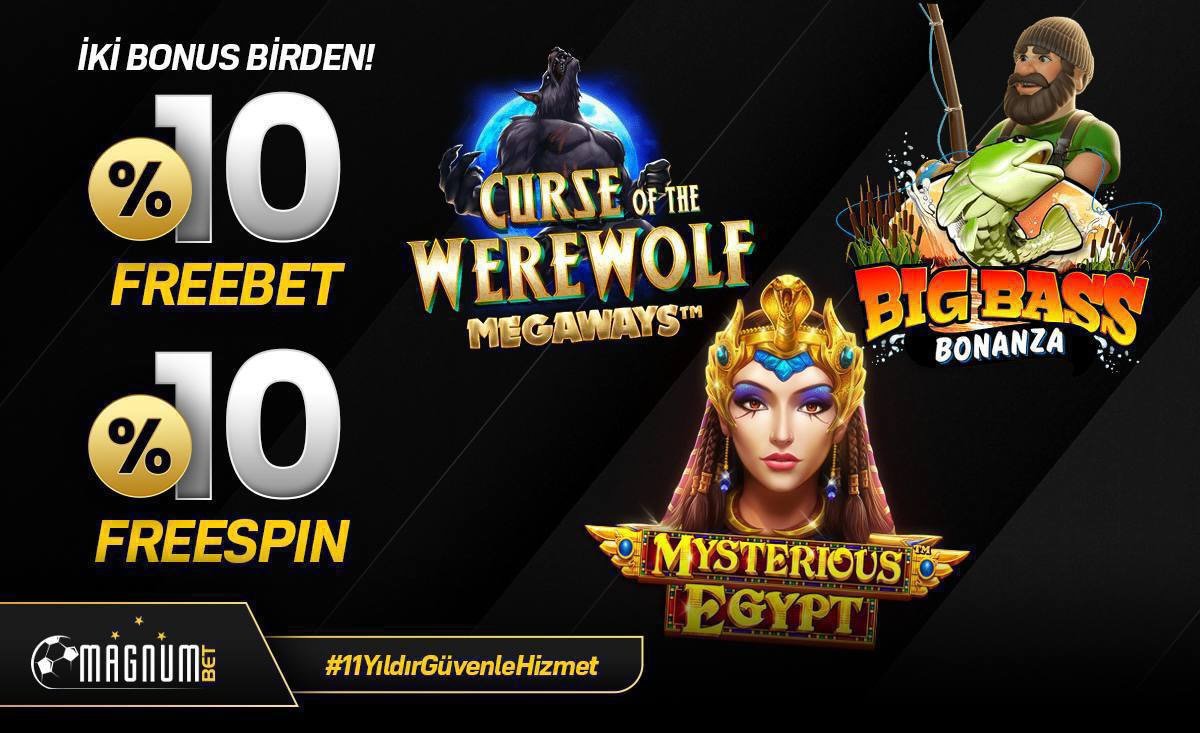 🔺 Hem Spor hem Casino severlere Magnum’dan harika bir Bonus!

“ 1 Yatırıma • > 2 Bonus “ 

🎁 % 10 Çevrimsiz FreeBet

                 ➕

🎁 % 10 Slot Freespin

#11YıldırGüvenleHizmet

◼️   heylink.me/magnumbahis/