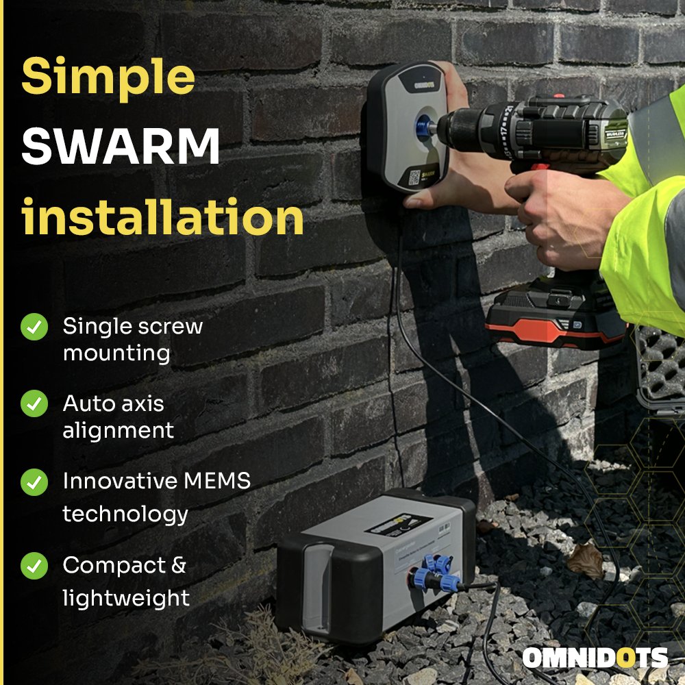 Omnidots (@omnidots) on Twitter photo The SWARM vibration monitor provides ๐ต๐ฎ๐๐๐น๐ฒ-๐ณ๐ฟ๐ฒ๐ฒ ๐ถ๐ป๐๐๐ฎ๐น๐น๐ฎ๐๐ถ๐ผ๐ป. You can easily configure the device and view data remotely through Honeycomb. For more details, visit our SWARM page and refer to the quick start guide: eu1.hubs.ly/H04cfSf0 The SWARM vibration monitor provides ๐ต๐ฎ๐๐๐น๐ฒ-๐ณ๐ฟ๐ฒ๐ฒ ๐ถ๐ป๐๐๐ฎ๐น๐น๐ฎ๐๐ถ๐ผ๐ป. You can easily configure the device and view data remotely through Honeycomb. For more details, visit our SWARM page and refer to the quick start guide: eu1.hubs.ly/H04cfSf0