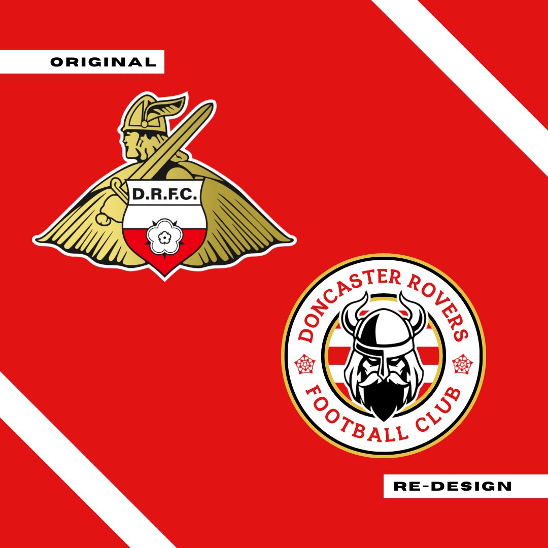 Doncaster Rovers redesign 🔴⚪️

#logo #graphicdesign #crest #emblem #rebrand #football #doncasterrovers #doncaster #drfc #efl