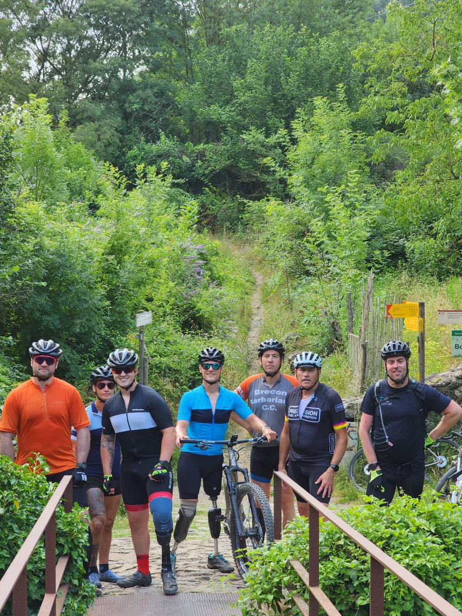 AdaptGrandSlam's tweet photo. Day 3 - More steep and technical terrain for the team to tackle. Occasionally the routes become unworkable, but this is developmental training, and where there is a will - there is a way 💯.
#AdaptiveGrandSlam .
.
.
.
#tourdivide #girona #cycling #continualprogress https://t.co/W5qxRZltuS