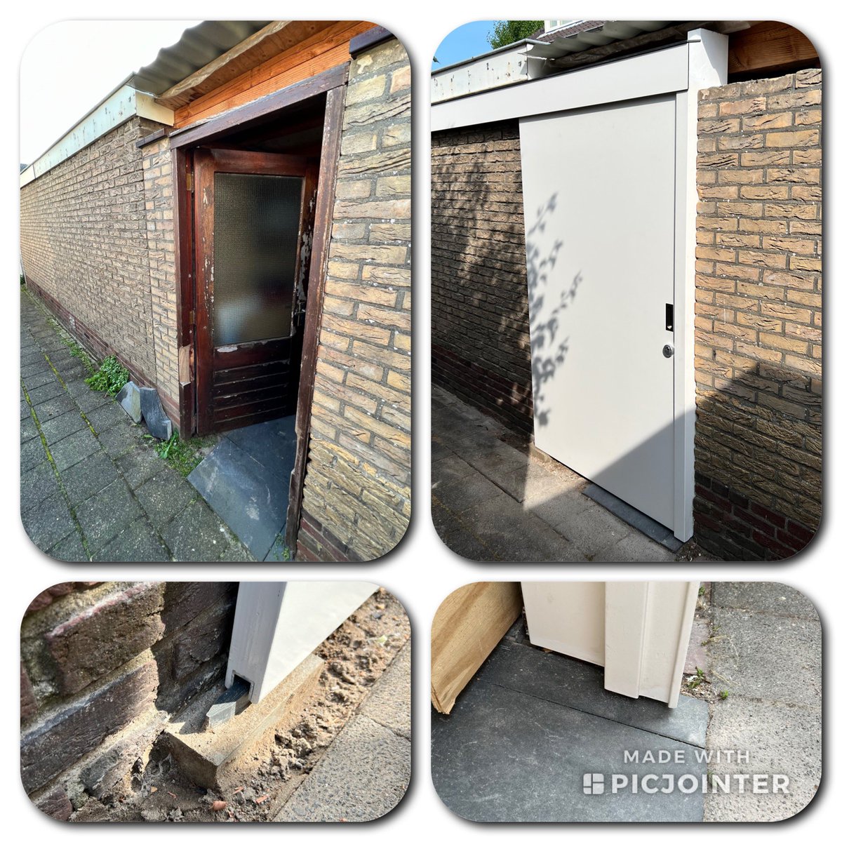 Van net te smalle draaideur naar een bredere schuifdeur ✅
