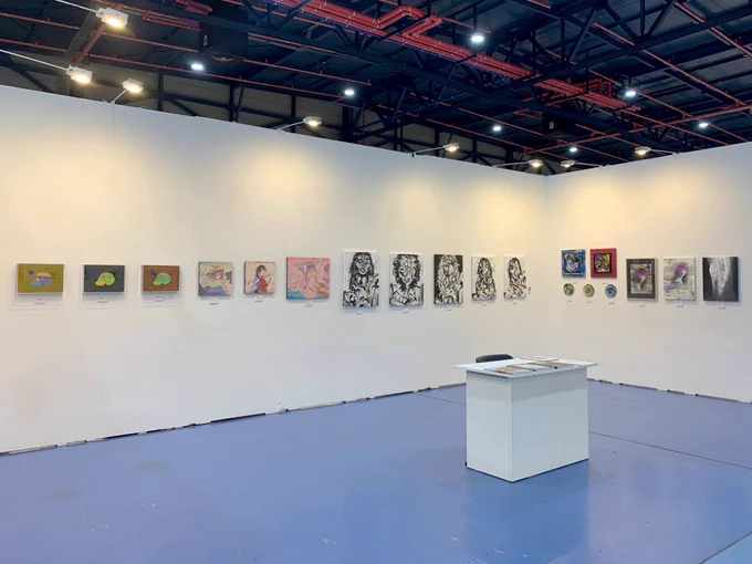 お知らせ▽ 韓国で開催されるアートフェアに急遽参加させていただいています。  「Art Festa Seoul 2023」 日時:6/22(木)12:00〜20:00    6/23(金)11:00〜20:00    6/24(土)11:00〜20:00    6/25(日)11:00〜18:00 会場:SETEC seoul studio.onbeat.co.jp/exhibiti… ONBEAT studioブース