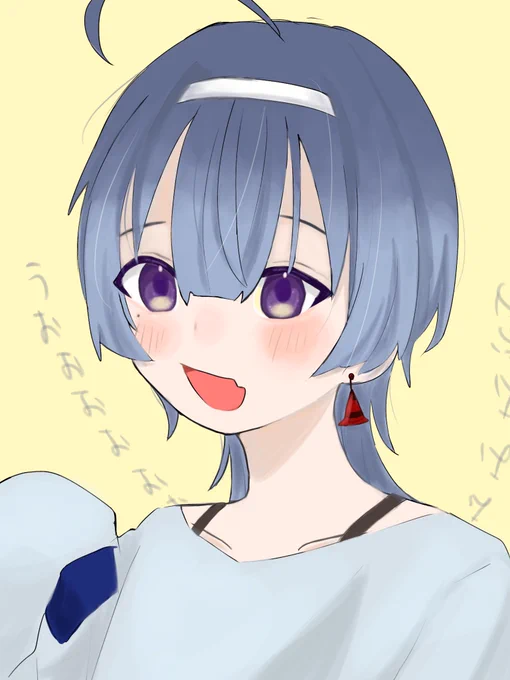新・代理ちゃんでつ!!!パフパフゥ~( ˘ω˘)  #アオ彩り  やっぱり癖には抗えない