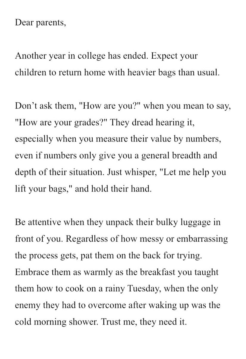 aswangexport's tweet image. Dear parents,

Another year in college has ended. Expect your children to return home with heavier bags than usual.