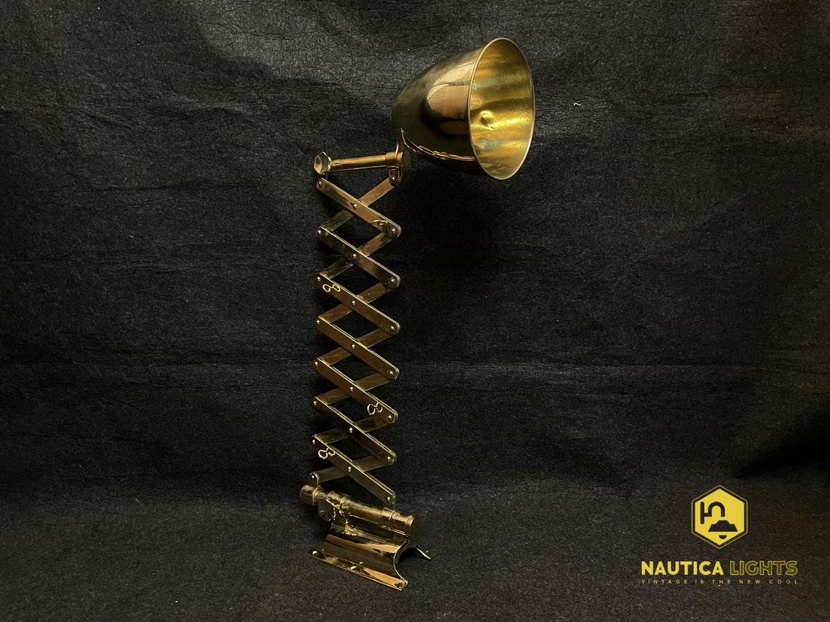 nauticalights's tweet photo. Excited to share the latest addition to my #etsy shop: Nauticalights Antique New Retro Style Brass Stretchable Scissor Wall Lamp Fixture https://t.co/QOwKb3U8Xt #gold #bedroom #artdeco #glass #scissorlamp #antiquelamp #decorativelight #retrolamp #stretchablelamp https://t.co/V0q2PGOYO4