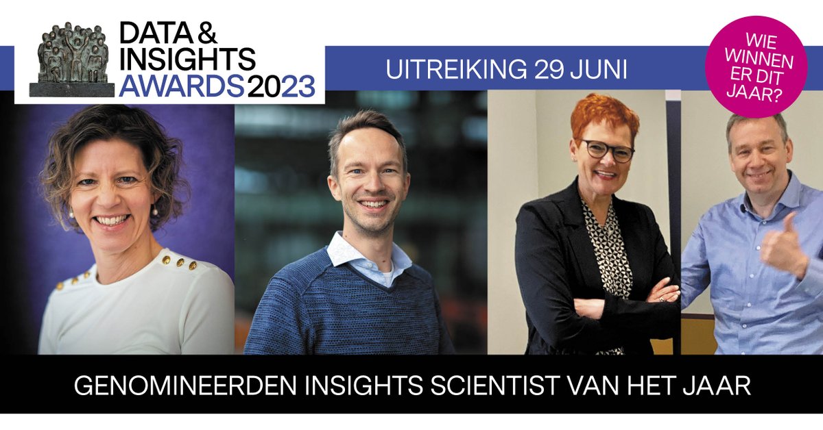 MOA Nederland (@moaweb) on Twitter photo Op 29 juni worden de Data & Insights Awards'23 uitgereikt! Jenny van Doorn (<a href="/univgroningen/">University of Groningen</a>), Jeroen Schepers (<a href="/TUeindhoven/">TU Eindhoven</a>), Gaby Odekerken en Dominik Mahr (@maasuniversity) zijn genomineerd voor de Award voor Insights Scientist van het jaar.
datainsightsnetwork.nl/events/data-in… Op 29 juni worden de Data & Insights Awards'23 uitgereikt! Jenny van Doorn (<a href="/univgroningen/">University of Groningen</a>), Jeroen Schepers (<a href="/TUeindhoven/">TU Eindhoven</a>), Gaby Odekerken en Dominik Mahr (@maasuniversity) zijn genomineerd voor de Award voor Insights Scientist van het jaar.
datainsightsnetwork.nl/events/data-in…