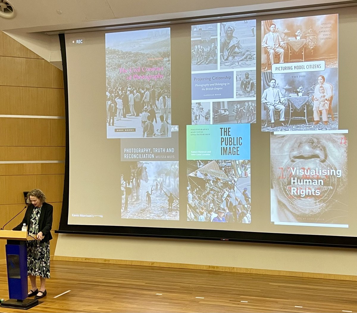 sparsonstoronto's tweet photo. @LydonJane’s keynote on the role of photography in the shift from “Imperial Subjects to Global Citizens.” Lovely to see a few of my fave people and scholars in her map of the field!  @gabbymoser and @ThyPhu #SGNCS23 https://t.co/gQFmMBPerw