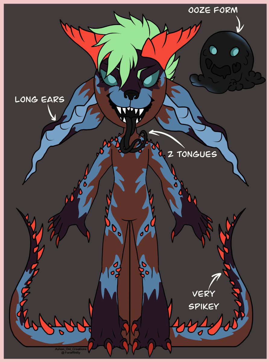deranged_canine's tweet photo. I made another #viscidmorph adopt! They're 15€!
I can include a free big base fill in which will be worked on next week :3 https://t.co/X6DCsACY7j