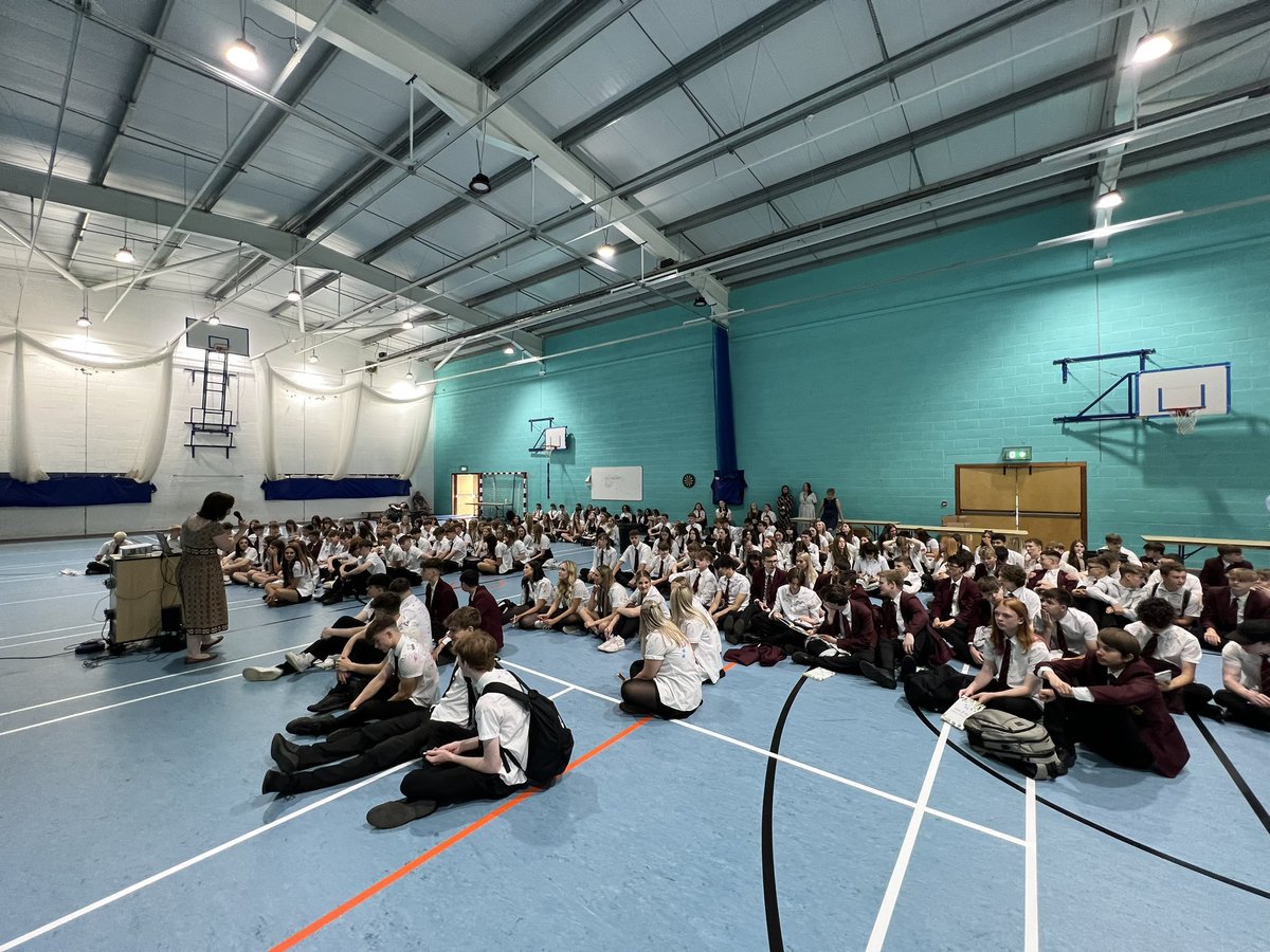 Enjoying the Year 11 Final Assembly! The exam schedule didn’t allow it to be after a major exam, but great to see all that have come back on their Thursday morning for it!