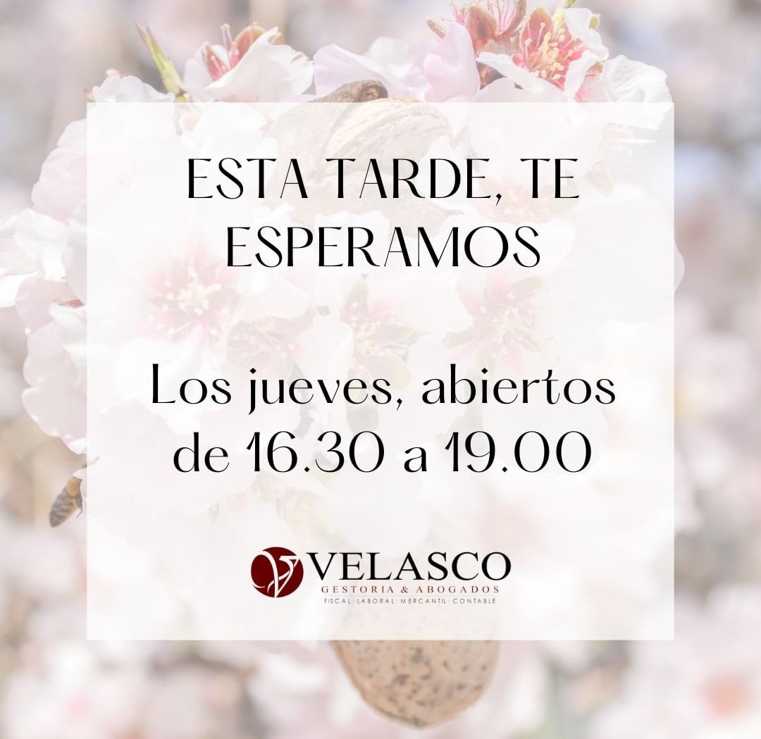 Velasco Gestoría & Abogados (@gestoriavelasco) on Twitter photo 