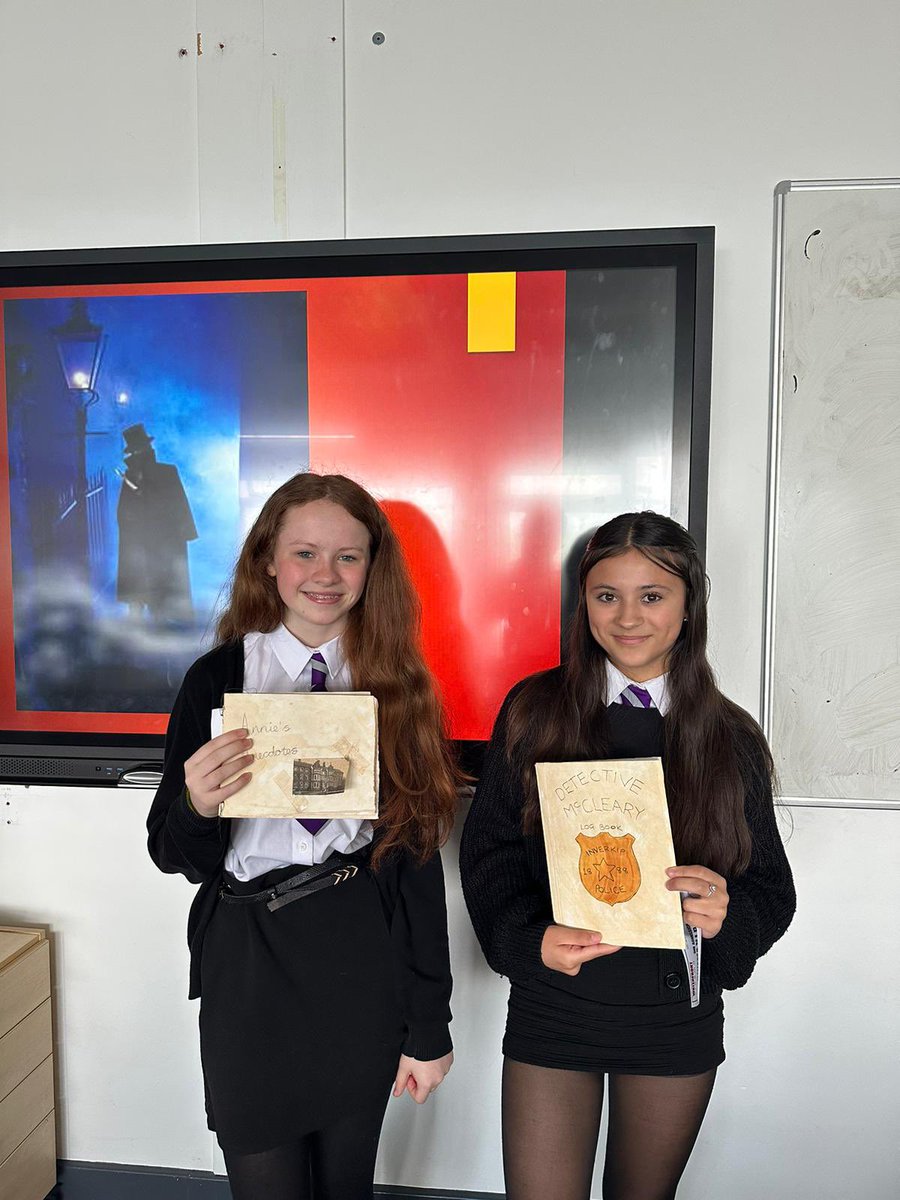 Mrs Wagstaff’s S3 history class have been doing some great work. Ailidh and Erin were the overall winners of the Workhouse diary competition! Well done 👏