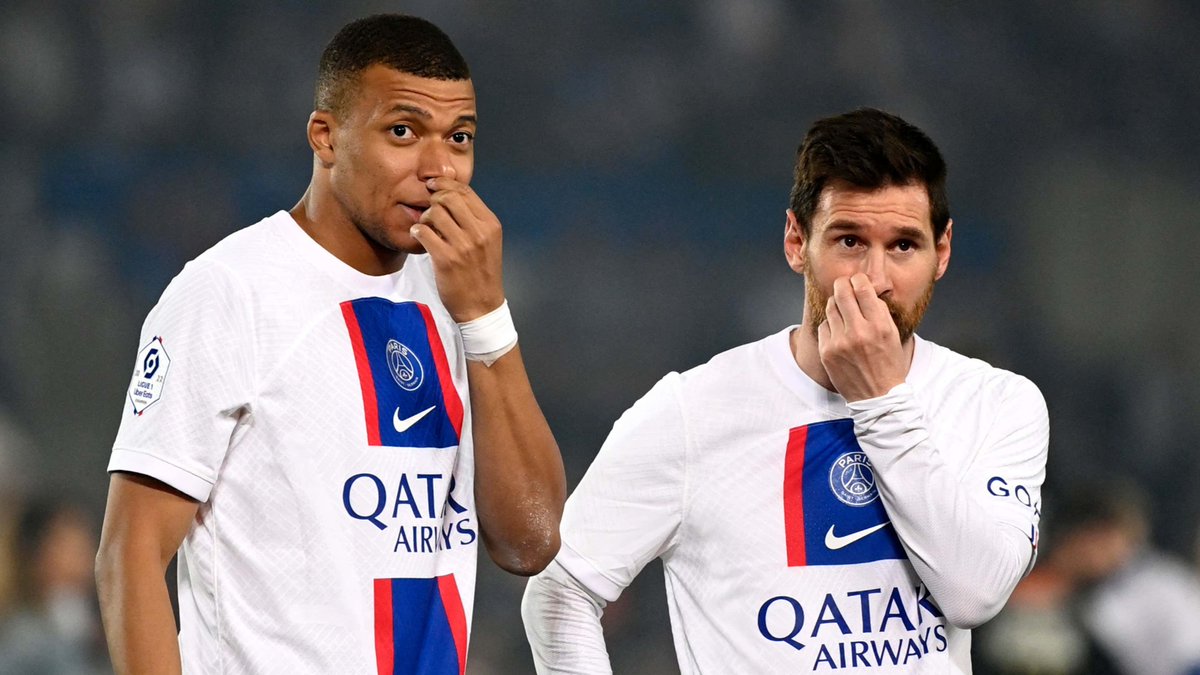 ManagingBarca's tweet photo. 🚨 Before leaving PSG, Lionel Messi reportedly told Kylian Mbappe:

"I'd rather you go to Barça but, if you want to go to Madrid, do it. You deserve a real project, a winning project."
@defcentral [🎖️] https://t.co/gj8Xy1Hsoj
