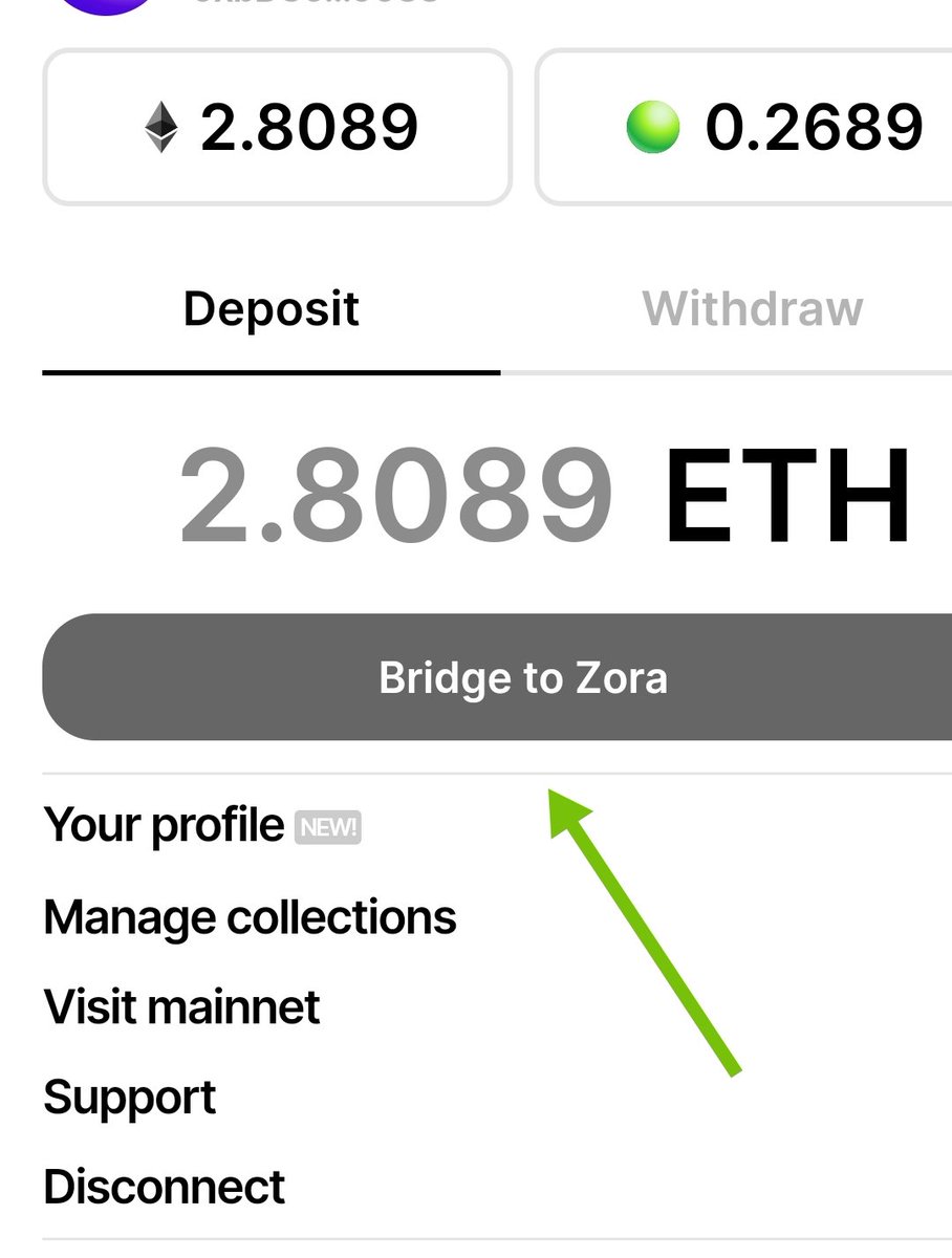 Ethereum Goerli'den👉Zora Goerli testnet'e için Zora bridge(köprüyü) kullanabilirsiniz.. 
testnet.zora.co