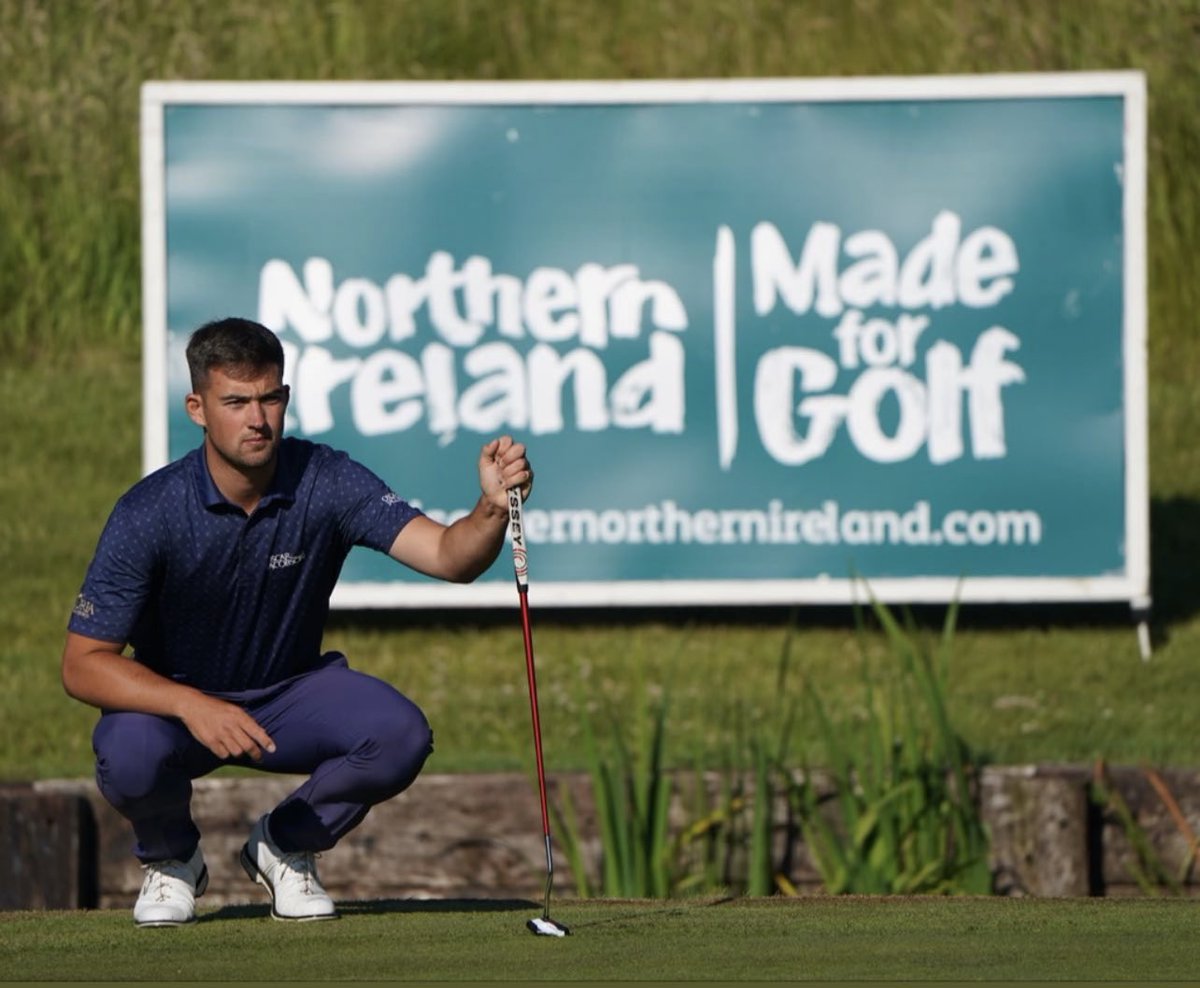 Hello from sunny @GalgormCastle 😎

Mitch Waite 🏴󠁧󠁢󠁥󠁮󠁧󠁿 takes a six stroke lead into the third and final round - teeing off at 11:45 in a shotgun start.

Follow the scores 👇🏻

clutch-registration.golfgenius.com/pages/90938688…