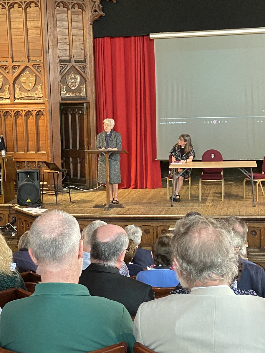 Director @MatthewLaferty is attending an important conference on ecumenism & #synodality organized by the @CCSDham in Durham, UK. The first presentations are by Rev Dr Liz Kent of the #Methodist Church @MethodistGB & Rev Dr Elizabeth Welch of the @UnitedReformed Church #CCS_LotW
