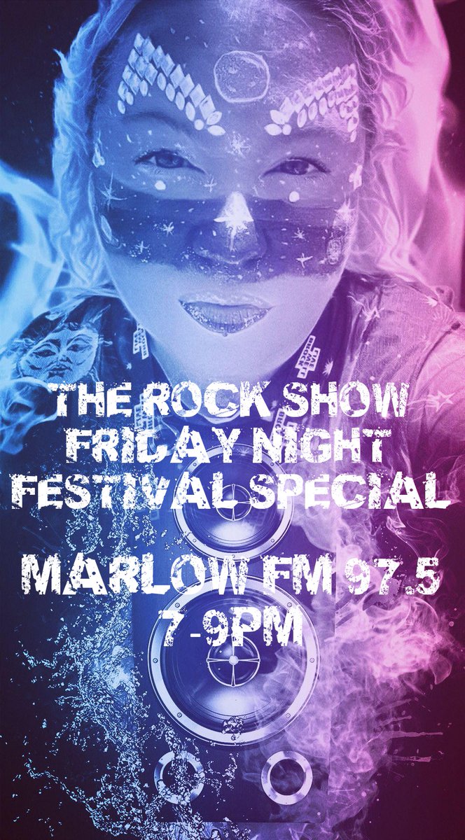 Join Julie live in the studio this Friday night 7-9pm on <a href="/MarlowFM/">Marlow FM 97.5</a> for a festival special. Bringing you music from across the festival world of rock and metal.🤘🏼with music from <a href="/DownloadFest/">Download Festival</a>
<a href="/hellfestopenair/">Hellfest Open Air Festival</a> <a href="/graspop/">Graspop</a>
<a href="/dazthesound/">MAIDofSTONE Daz</a> (Maid Of Stone Festival) <a href="/glastonbury/">Glastonbury Festival</a>