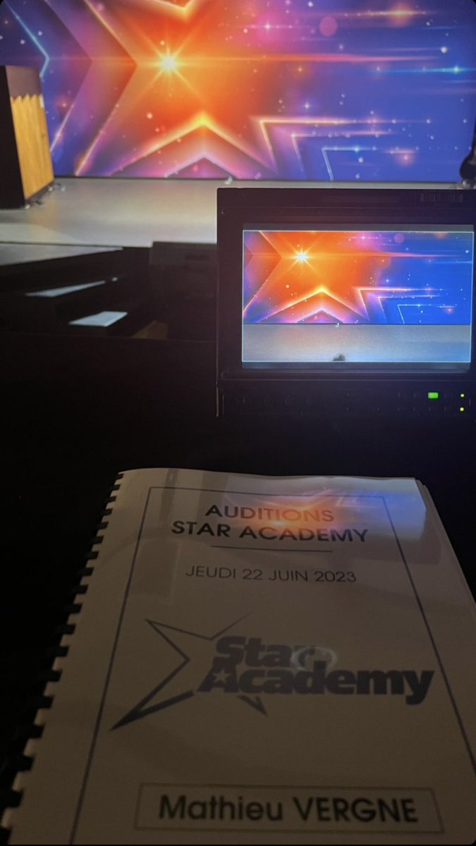 Les auditions de la #StarAcademy sont en cours ! 
Bientôt 🔜 nous découvrons la promo 2023 !