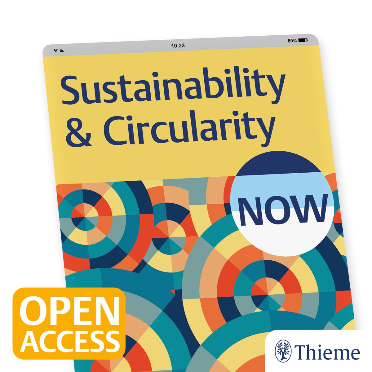 📢 Are you researching in the field of #greenchemistry, #circularchemistry, #sustainablechemistry or are you interested in #policymaking in those fields?
🌍🌎🌏

Our Thieme journal #suscircNOW is dedicated to those topics. Follow us for relevant content being published soon!🤗
