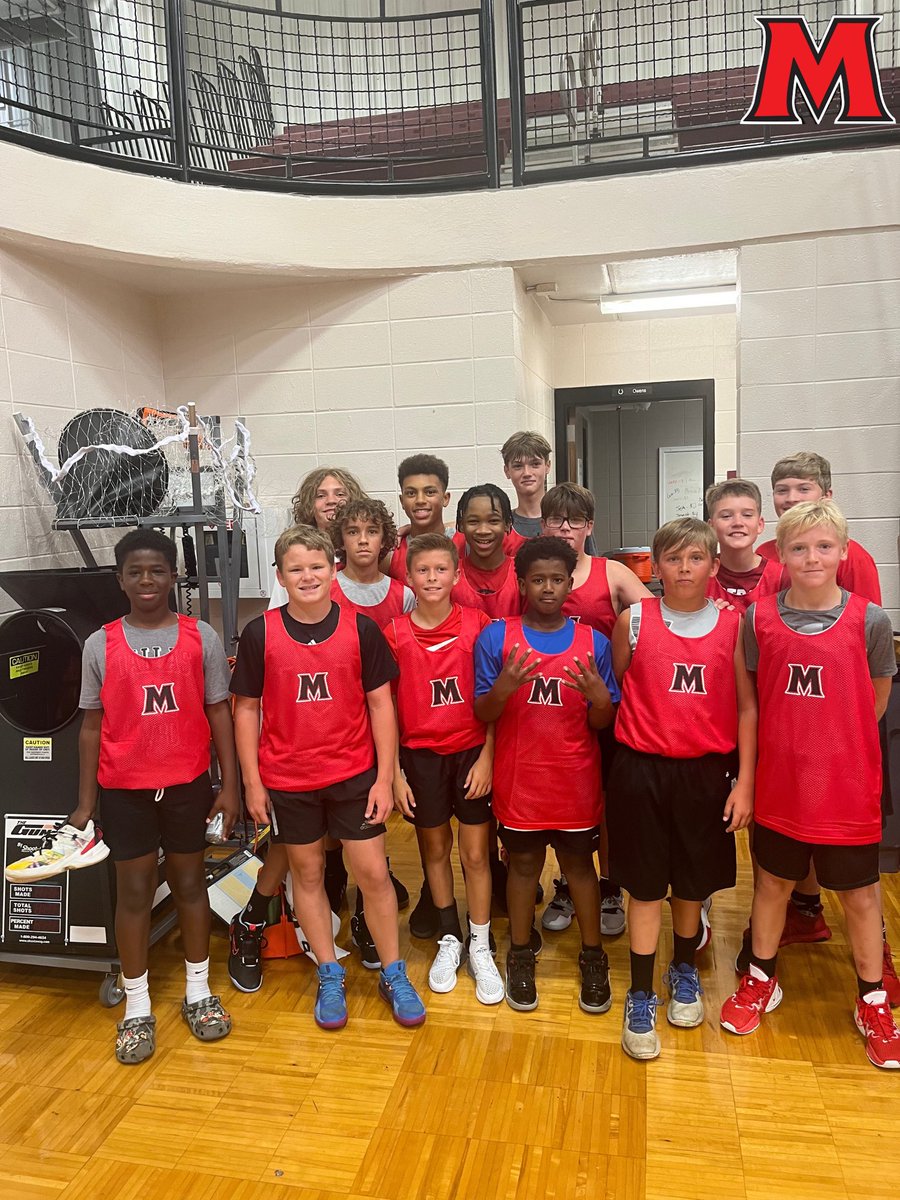 Our 7th grade boys traveled to Clements High School yesterday for two games and walked away 2-0 with wins over Danville and Brooks.

Great summer for these guys so far!

#NotAnymore