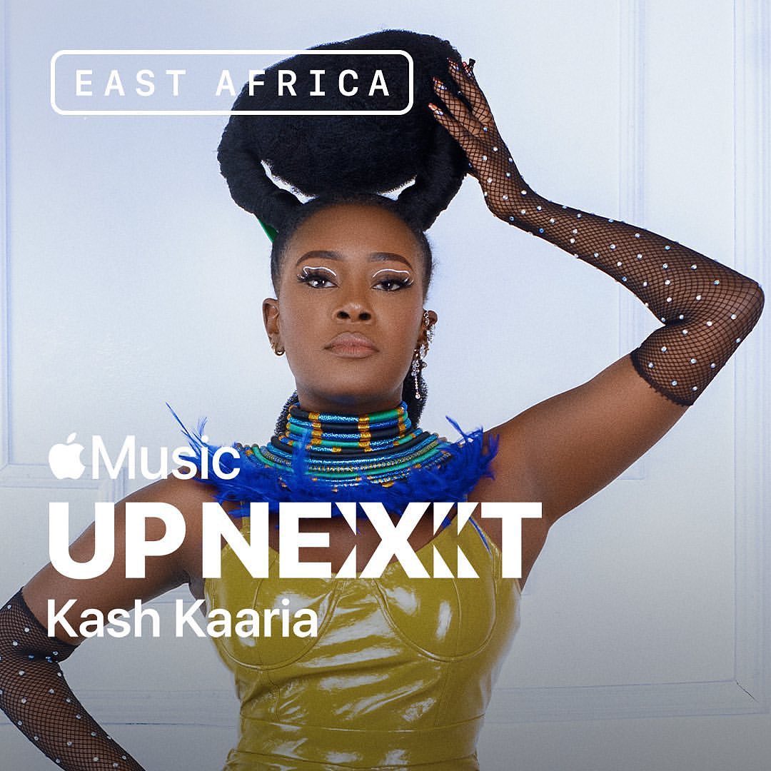 We love to see our Kenyan Artists win🏆! A massive congratulations to Afro-pop singer-songwriter <a href="/KashKaaria/">Mukami Kaaria</a> 🇰🇪 for being featured as the latest artist on <a href="/AppleMusic/">Apple Music</a> 's Up Next artist development program. The curated playlist features dynamic classes of new &amp; emerging artists.