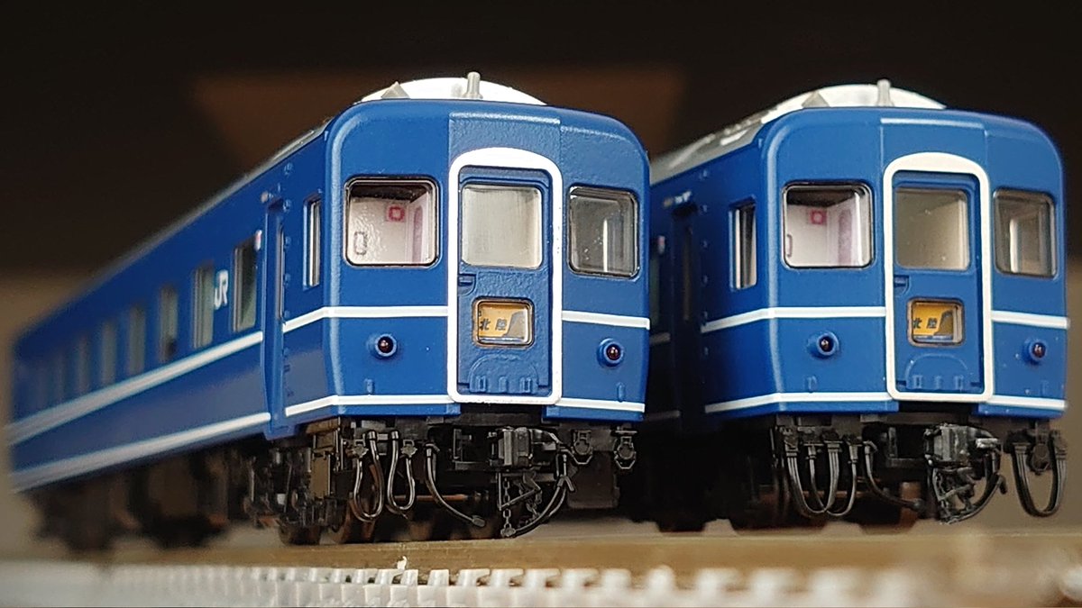 TOMIX #JC6387 14系用と従来品比較① 」 従来品のJC6387も十分に雰囲気