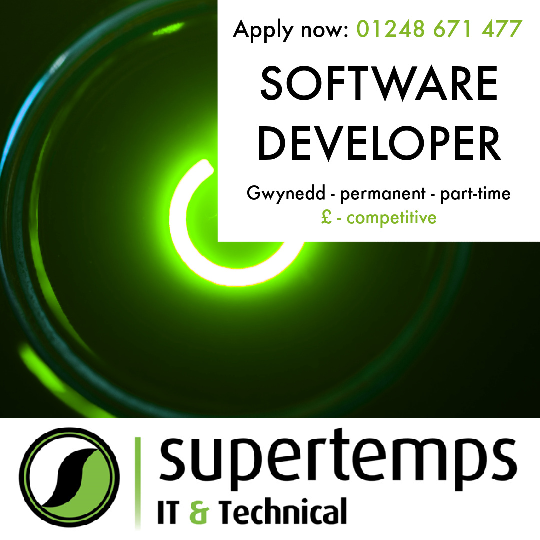 Are you a seasoned Software Developer looking for a new challenge? Get in touch!

▶️ bit.ly/3NrC4EU
📞 01248 671 477
📧 bangor@supertemps.co.uk

#NorthWalesJobs #Hiring #ApplyNow #ITJobs #TechnicalJobs