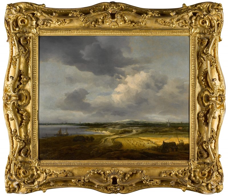 We're delighted to share the news that we've acquired this glorious painting by influential Dutch landscape painter Jacob van Ruisdael (1628/9-1682). Our technicians have been hard at work installing it this week and it's now on permanent display in our Colman Art Galleries!