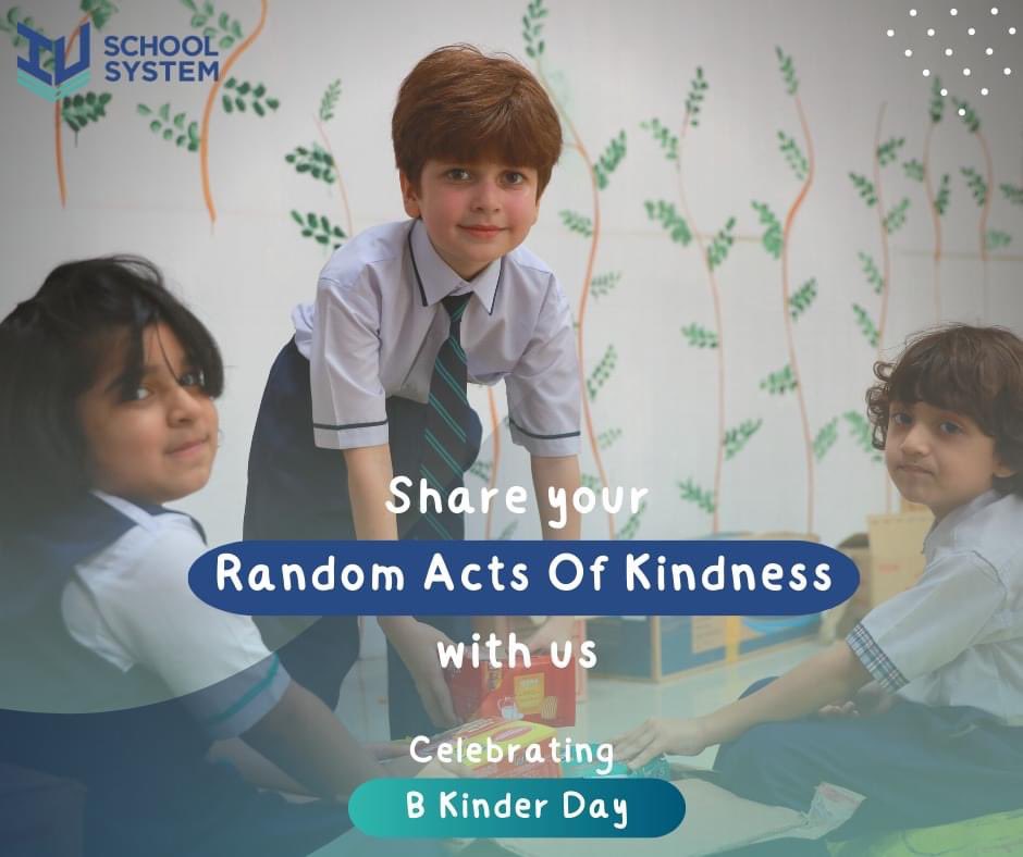 On this special B Kinder Day, let's come together and celebrate the beauty of kindness. Share your heartwarming stories and acts of kindness that have brightened your day or touched your life. 

 #BKinderDay #SpreadKindness #IUSS #shareyourstory