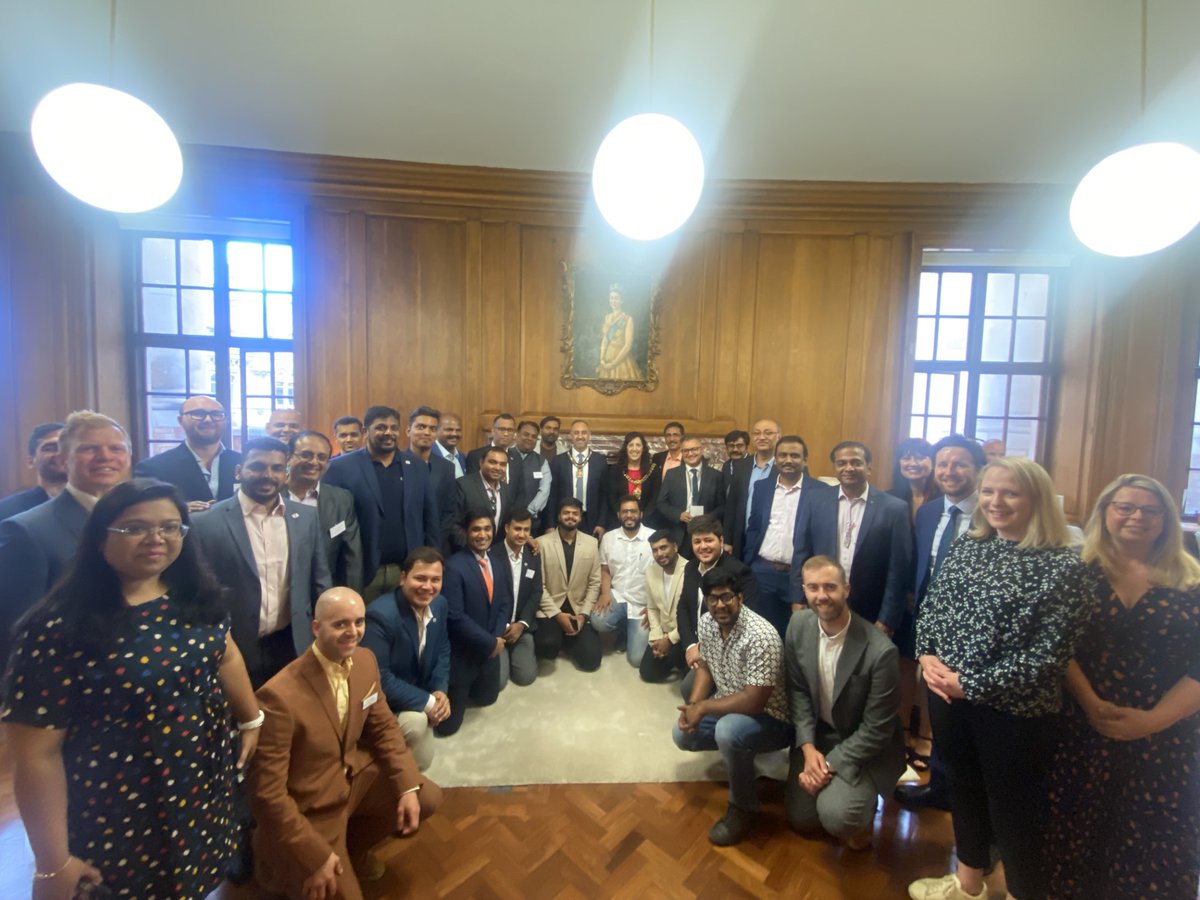 LordMayorOfMcr's tweet photo. It was great to welcome the a tech delegation from India! It was wonderful to talk to so many of you 😁🇮🇳 https://t.co/InqS570nhB