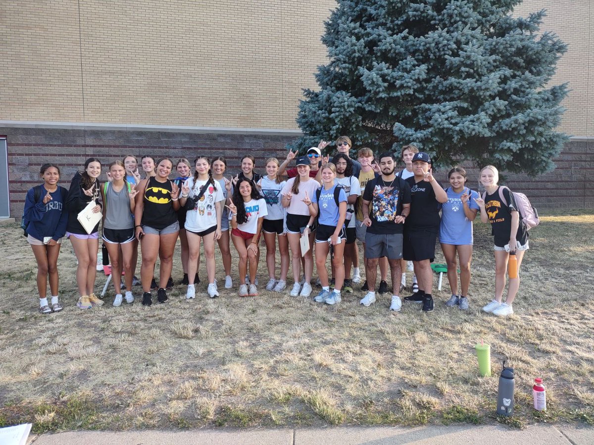 LadyMavsXC's tweet photo. These McCutcheon Maverick NHS Students and Athletes are the true heroes this week helping to guide 125 future Mavs at All Sports camp all week! @LadyMavsTandF @MHSMavPrincipal @mccutcheonmavs @MrPorterTSC https://t.co/OsrJfPVWOL