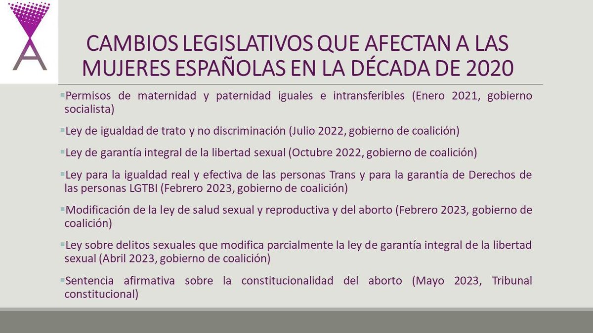 Hoy recordamos la sesión que realizamos el pasado 9 de junio
Diálogo intercultural 'Mujeres latinas' en #Barcelona

#acelerandolaigualdad #igualdaddegenero #igualdaddeoportunidades #maternidadnodeseada #maternidadobligatoria #abortolegal