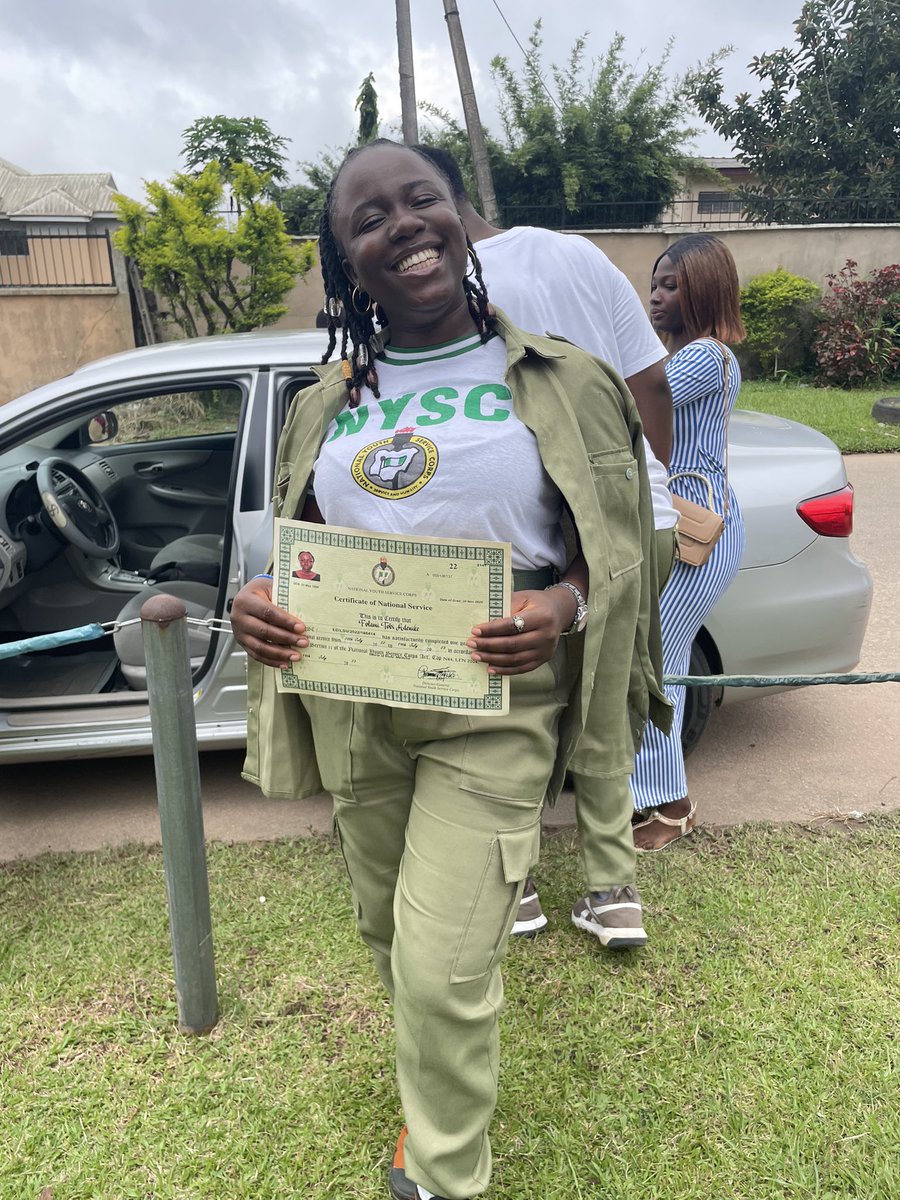 MedNorms's tweet photo. Thank you @officialnyscng #PostNYSC https://t.co/QsGq5MBXYs