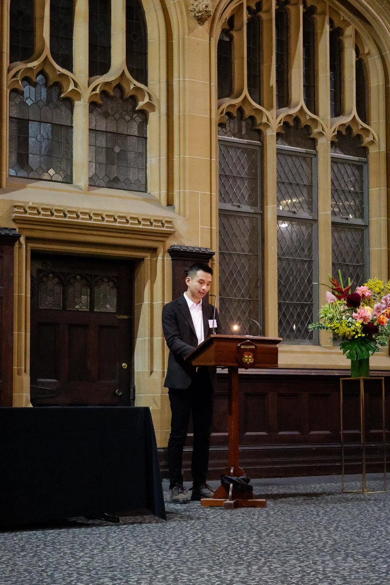 Leo_RenHao's tweet photo. My great honour to be invited as a speaker at the @USyd_SSESW Scholarship Award Ceremony. It means a lot to me as I am closing this chapter of my life at @Sydney_Uni and moving forward to my next stage at @gse_uwa 🎉 https://t.co/ncH5IMQpuq