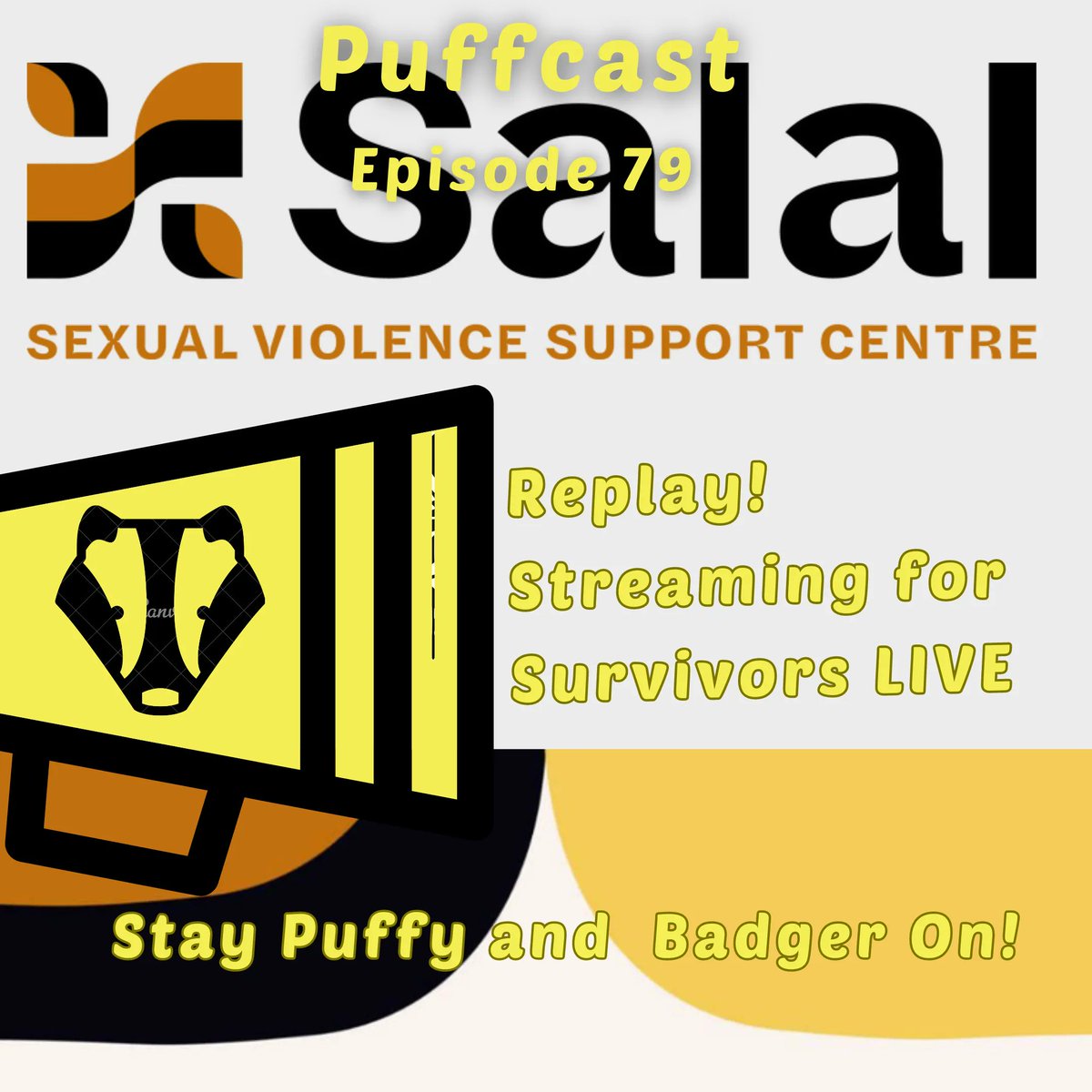 PuffCastPod's tweet image. NEW EPISODE! Thank you for your patience and for your support of our fundraiser with the WAVAW (now Salal) Rape crisis center. You all did so much good and we had so much fun doing this live fundraiser for year 3! Listen now to hear what shanangans we got up to! #salal