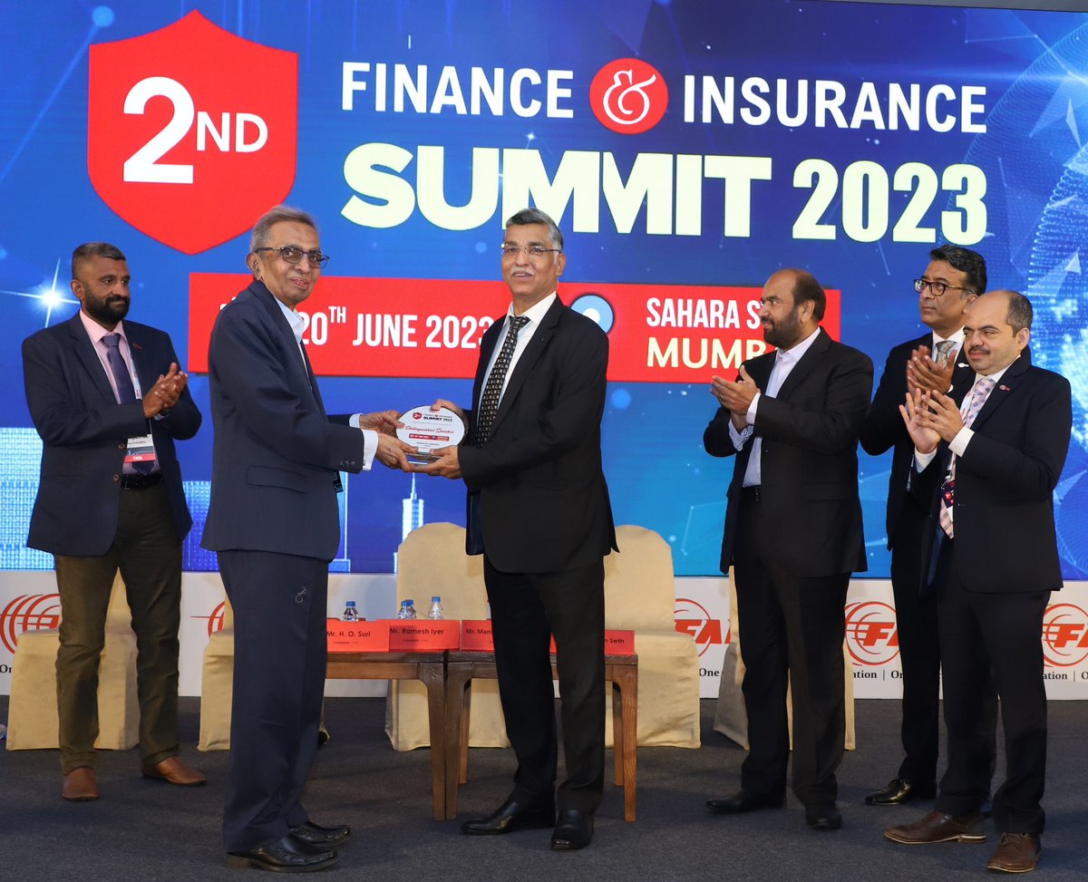 I Express my Gratitude for inviting me as Guest of Honour at Finance & Insurance summit hosted by @FADA_India. Appreciate their contribution in augmenting the growth trajectory of Automobile Industry in India. @manish_raj74 @CSVigneshwar2 @saharshd @VinkeshGulati @IFFCO__TOKIO