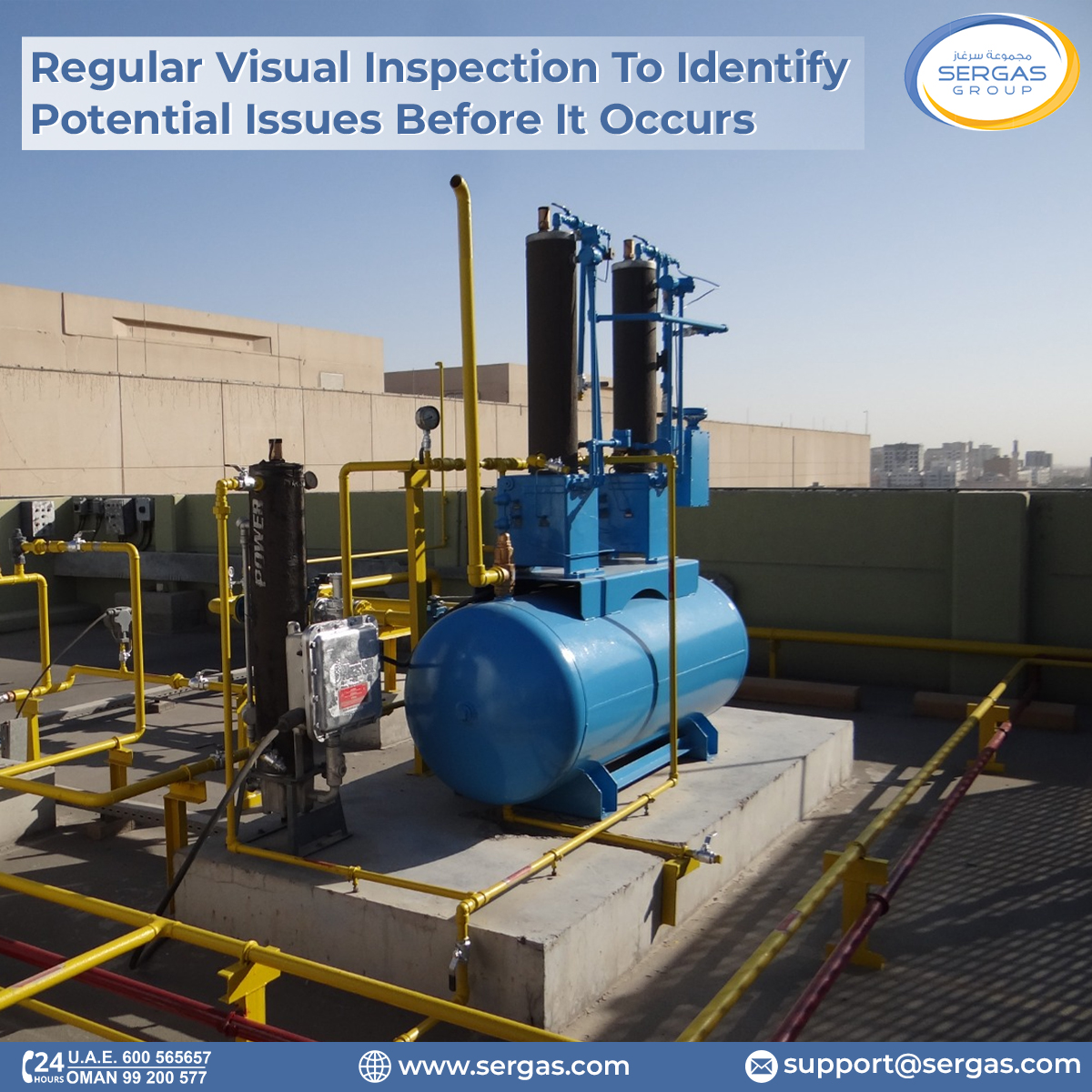 SERGASGroup's tweet image. 🔧 Our skilled technicians are trained to spot any potential issues, ensuring the optimal performance and efficiency of your gas system. Trust us to keep your system in top shape all year round!  GET YOUR AMC TODAY📞👨🔧 

#sergasgroup #GasSystem#GasSystemMaintenance #amc