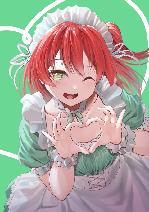 ファミマの喜多ちゃんメイド可愛い #ぼっち・ざ・ろっく