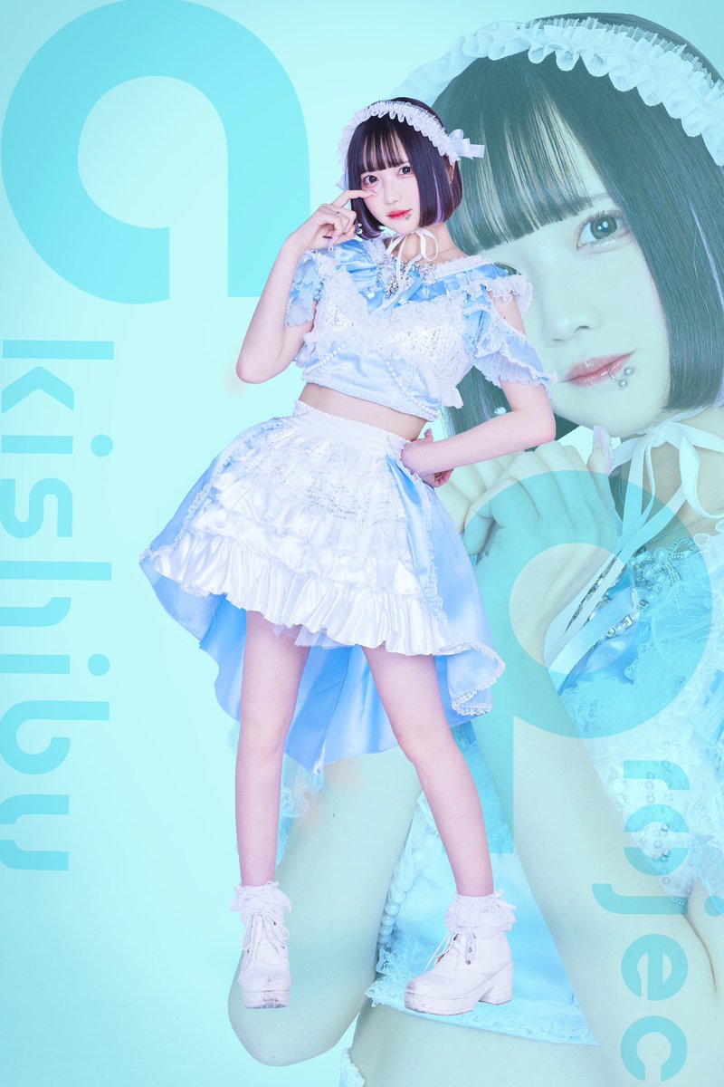 新アーティスト写真公開】 🧊 黒崎りある(@aksb_Real) 🧊担当カラー 紫