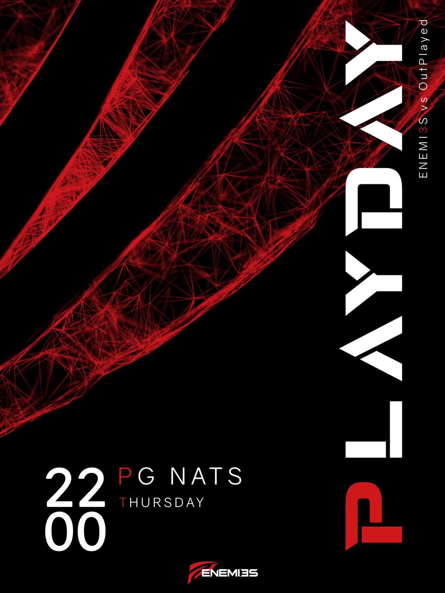It’s #PGNats Thursday and we can’t wait until 10 PM to play against <a href="/aNc_Outplayed/">aNc Outplayed</a> 😎😎

📺 twitch.tv/pg_esports_lol

#KnowYourEnemies @PGEsportsIT_LoL