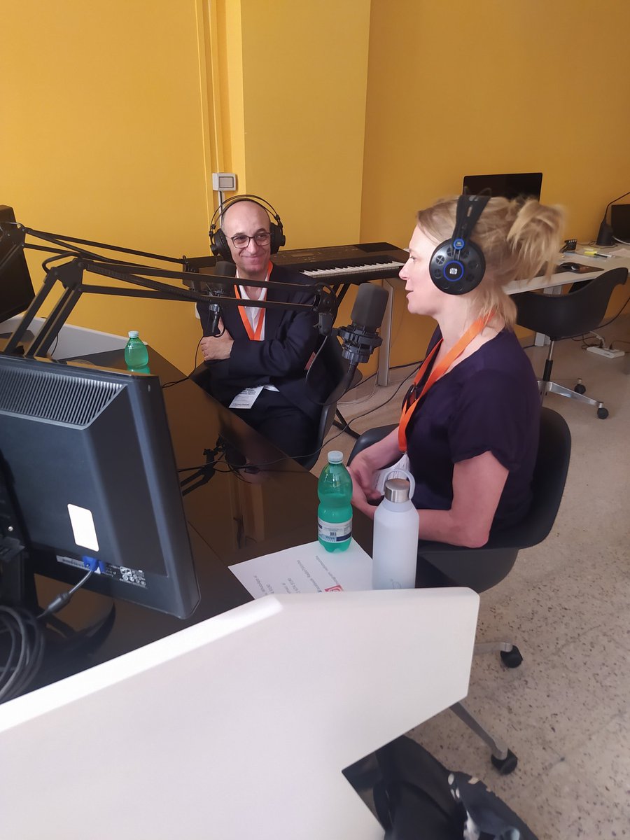 ggabriele_forte's tweet photo. @littler_jo e @Michael_Sorice ospiti di Radio Uniba #siscc23 https://t.co/xwy8bIyJ3q