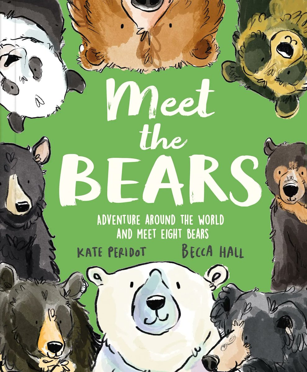 It is with great pleasure that I am joining the blog tour for Meet the Bears by Kate Peridot and Becca Hall. buff.ly/43MMhRU 
@HachetteKids
@kateperidot
@welbeckpublish
#childrensnonfiction #childrensbooks #conservation #kidslit #education