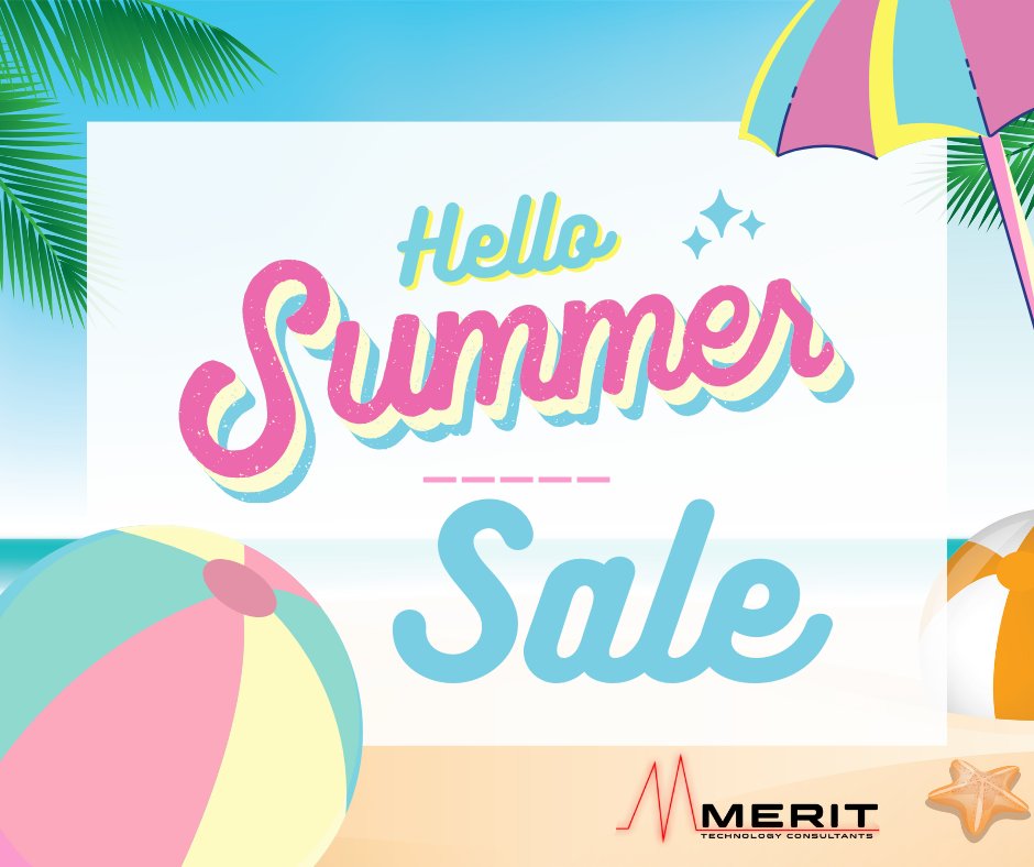 Hello, summer!!   Have we got a deal for you!  Our Cyber Threat Assessment is discounted to $200!   

Let us identify weaknesses in your network and help you develop a plan to protect your business.  

Visit merittc.com/cyber-threat-a…  

 #cybersec #merittc