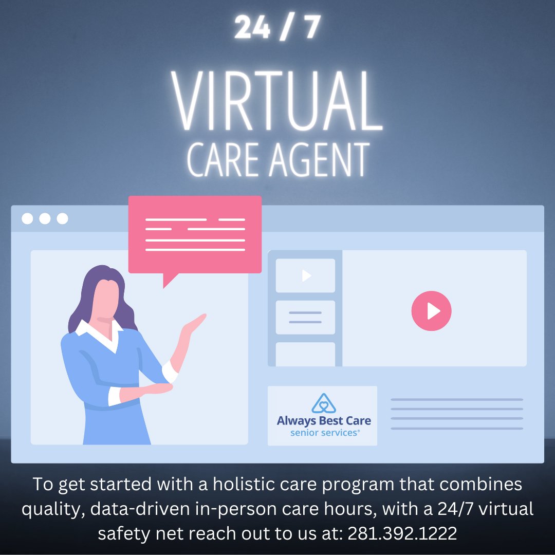 Always Best Care AI is an audio analytics technology that detects health and care anomalies in the home to serve as a 24/7 safety net.  

Call our office to learn more: 281.392.1222.

#VirtualCare #SafetyNet #FallPrevention #SeniorCare #SeniorServices #SeniorHousing #HomeCare